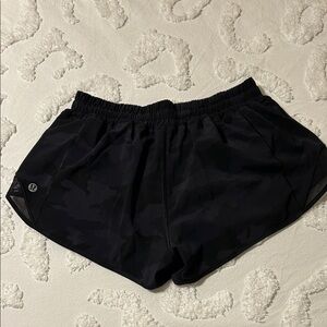 lululemon athletica Camo Black Athletic Shorts